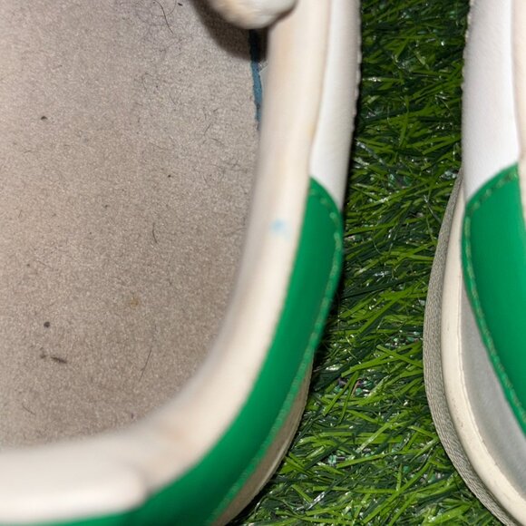 addias stan smith shoes womens 6 green white casual sneaker fashion - Picture 9 of 10